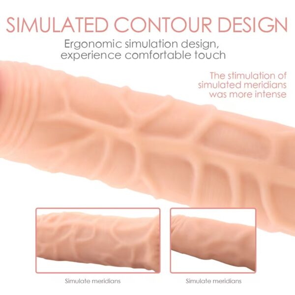 TSN REALISTIC DILDO MAX #8 22*3.9 cm TSN-JD008 - Imagen 2